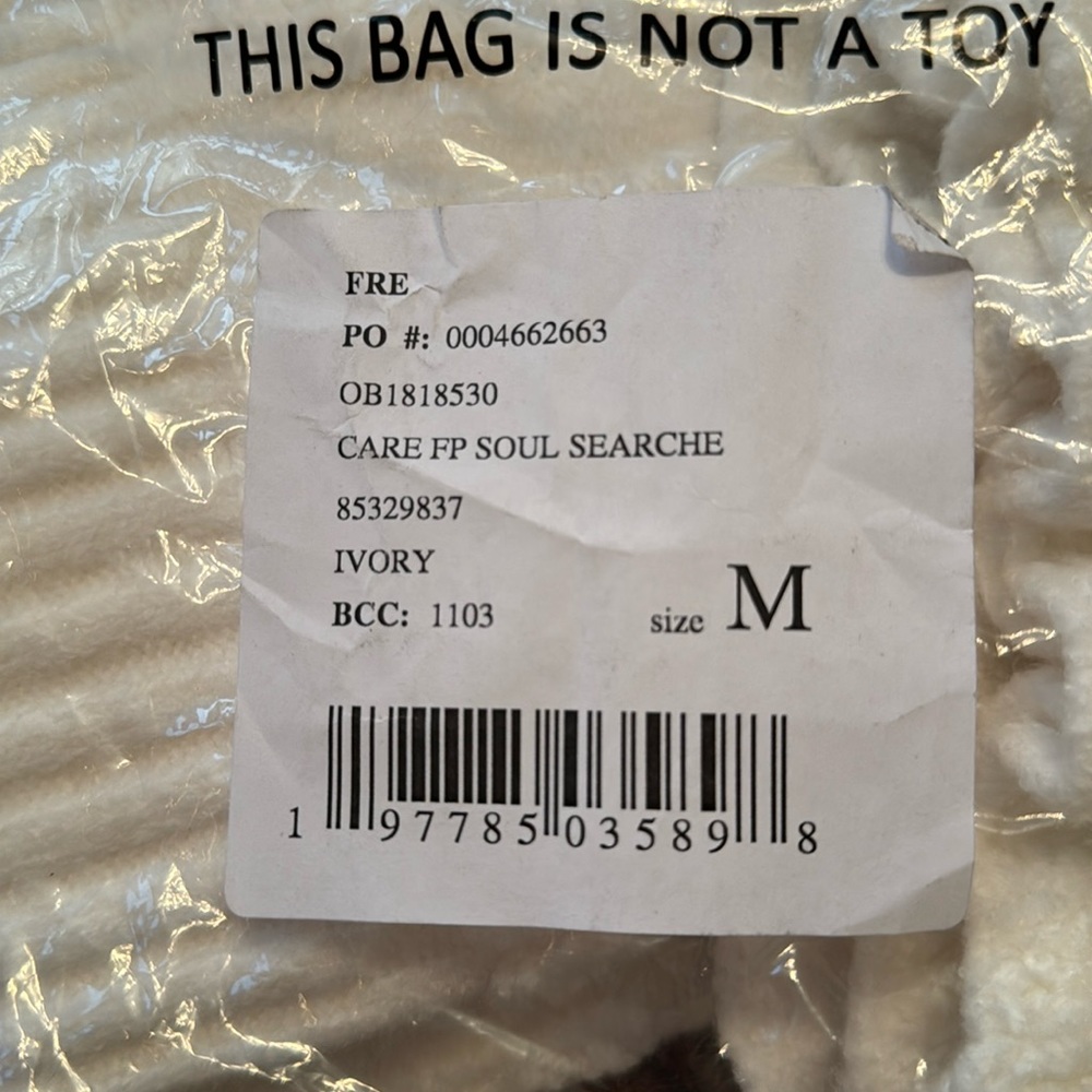 Free People Soul Searcher Mock Neck Sweater